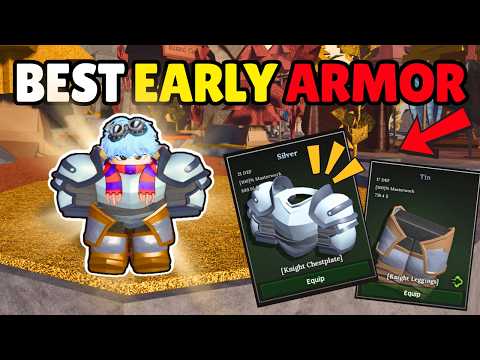 NEW* Best Early Game Armor in The Forge Roblox!