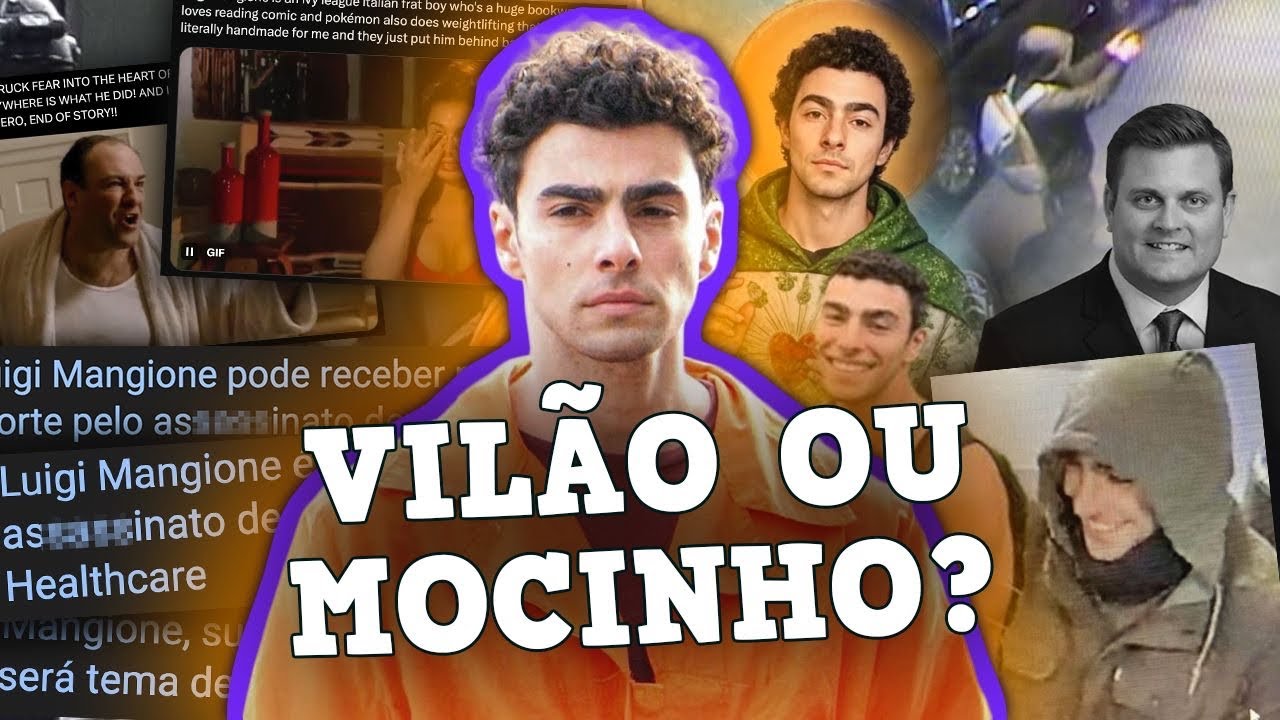 A QUEDA DE LUIGI MANGIONI: O NOVO NAMORADINHO DA INTERNET *FREE HIM*