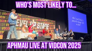 Let’s play a game with Pierce and the Aphmau crew at Vidcon 2025 and s