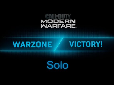 Call of Duty Warzone Solo Win 12 kills (Crossplay)