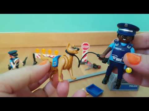 Playmobil citya ction control policial 6924