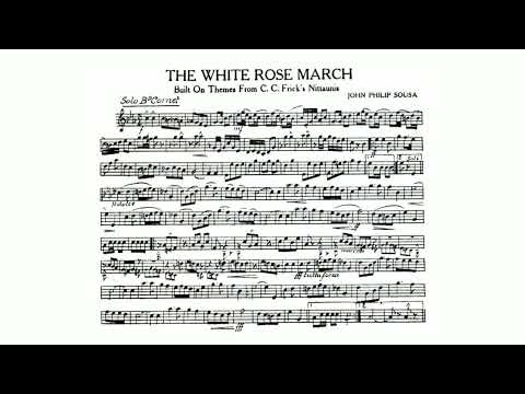 The White Rose March by John Philip Sousa - Solo B-flat Cornet