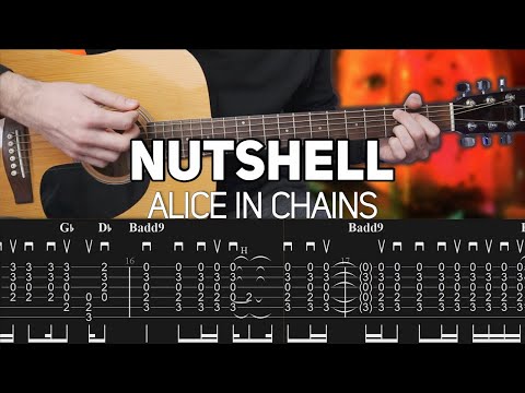 Alice in Chains - Nutshell (Guitar lesson with TAB)
