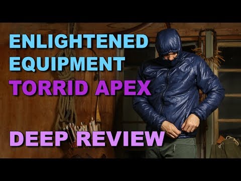 ENLIGHTENED EQUIPMENT TORRID APEX JACKET with HOOD / DEEP REVIEW