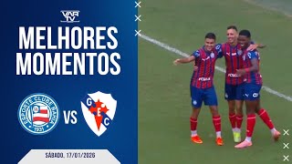 BAHIA VS GALÍCIA  / CAMPEONATO BAIANO  2026 / MELHORES MOMENTOS