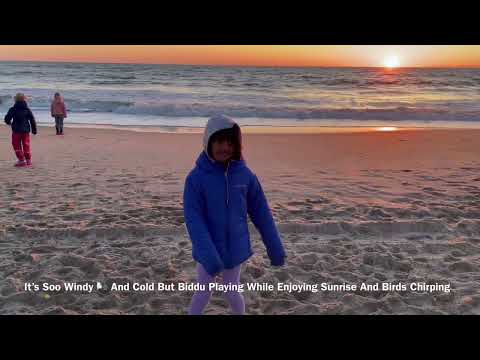 The Very Early Morning Rising Beautiful Sunrise 🌅 Over The Ocean 🌊