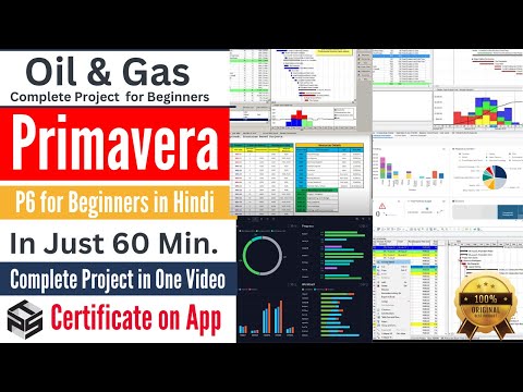 Primavera P6 Oil Gas Project Tutorial Full Planning Engineer Project