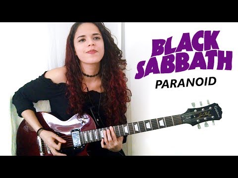 Black Sabbath - Paranoid Guitar Cover | Noelle dos Anjos