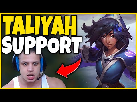 *CRAZY LANE* CARRYING TYLER1 ON TALIYAH SUPPORT - LEAGUE OF LEGENDS
