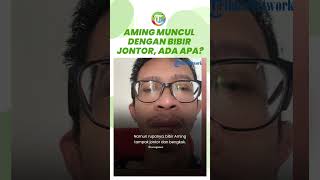Komedian Aming Mendadak Pamerkan Foto Selfie dengan Bibir Jontor, Apa yang Terjadi?