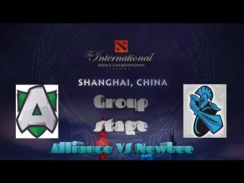 Full match alliance vs newbee game 2 bo2 group stage the international 2019