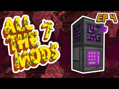 Lets Play All The Mods 7 EP 4 - Refined Storage Mod 1.18! Wireless Transmitter Digital Storage!