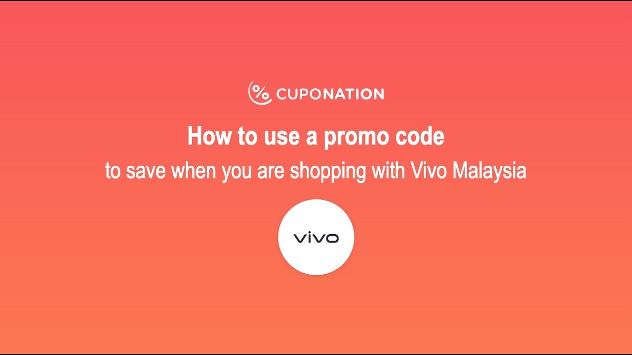 Quick guide to using your Vivo promo code