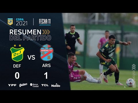 Copa de la Liga | Fecha 11 | resumen de Defensa y Justicia - Arsenal