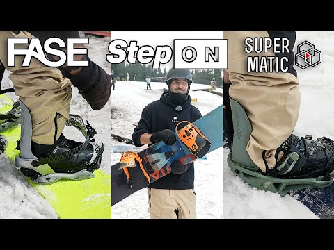 FASE vs Union Step-On vs Supermatic | Hike Park Binding Comparison