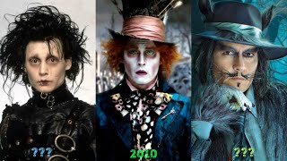 Johnny Depp Transformation in Movies