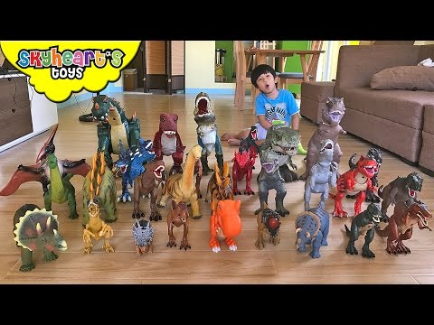 Skyheart's Dinosaurs Toys Collection - Trex, Animal Planet, Jurassic World Dinosaurs for kids