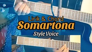 Download lagu Lirik dan Chord gitar Somartona mp3