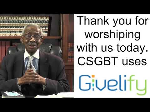 Sunday Morning Service  01/24/2021