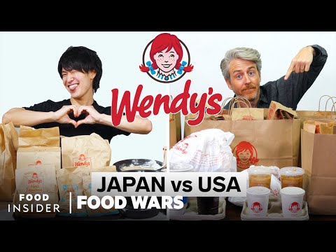 US vs Japan Wendy’s | Food Wars