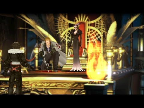 Final Fantasy VIII: Remastered (PS4) Boss: Seifer And Sorceress Edea's Parade (Disc 1 END) HD 1080p