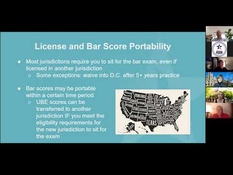Types of LL.M. concentrations, advantages of taking the Bar Exam and the difference in each State