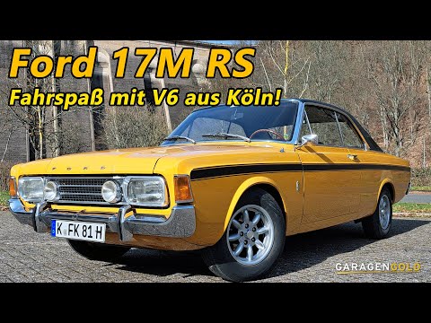 Ford 17M RS: The V6 classic car surprises with pure driving pleasure! Reverse gear | Garagengold