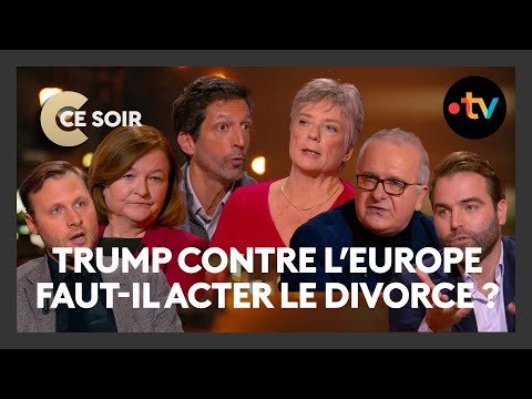 TRUMP "L'Europe ne sait pas quoi faire" débat sur la "faiblesse" européenne - C Ce Soir 10 déc 2025
