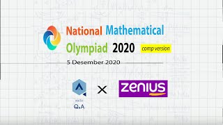 Pembahasan Soal NaMO (National Mathematical Olympiad)  2020 Math Q&A vs Zenius nomor 1 - 6