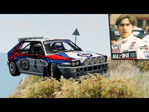 BeamNG Drive - Henri Toivonen Car Crash | Rally Group B