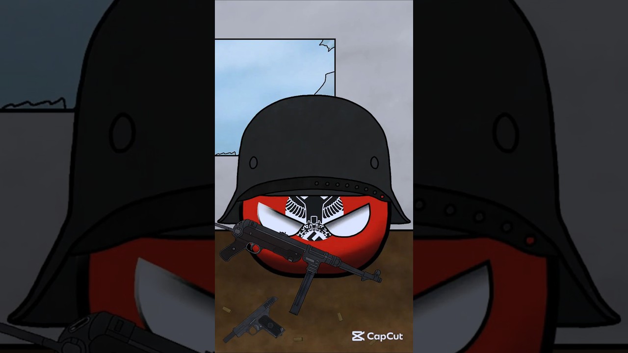 最後にボルシチが食べたい！【油粘土マンパロディ】#ポーランドボール#countryballs