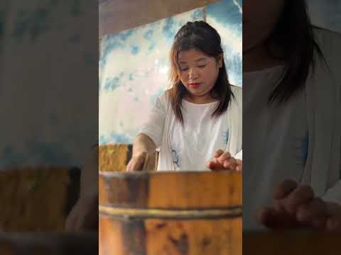 🐛桑叶染桑蚕丝是一种什么体验草木染中纯天然的面料中-桑蚕丝