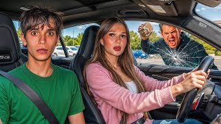 My Ex Boyfriend SMASHED My Window..
