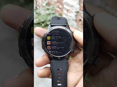 how to download playstore in smartwatch 🤫 #gaming #smartwatch #trend