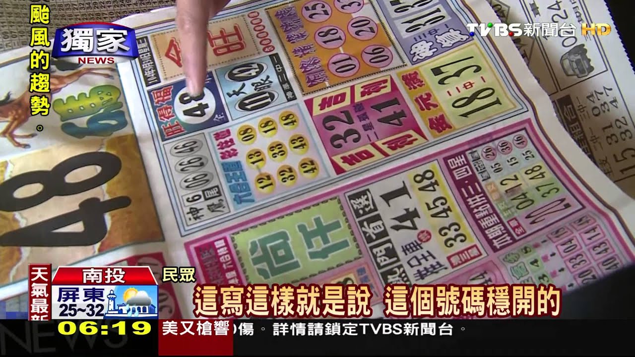 獨家/雜貨店賣60種報 數字報明牌一份賣30元