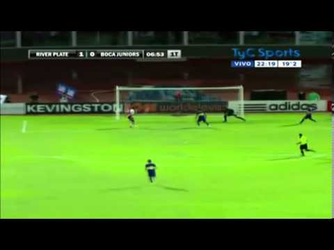 Boca 0 - RiBer 1 Gol Lanzini / Copa BBVA Francés 2014 - Córdoba