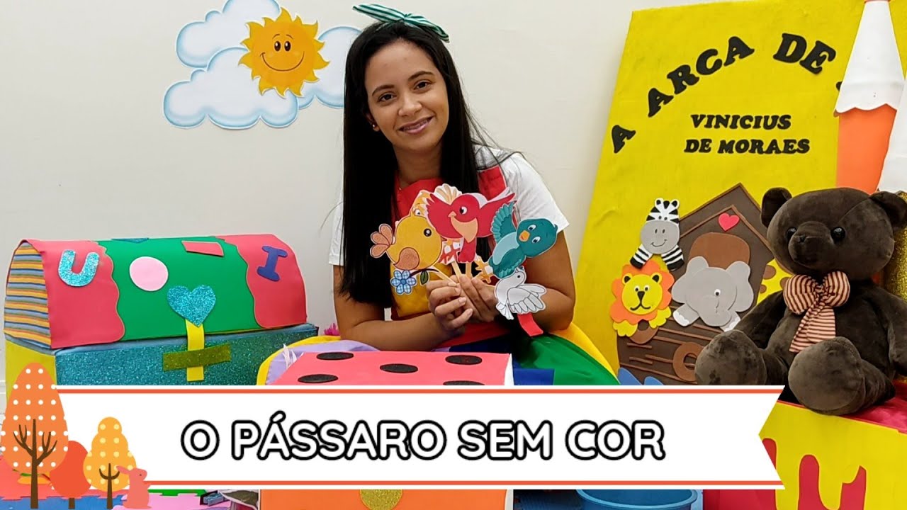 Reconto de História: O Pássaro Sem Cor 🐦