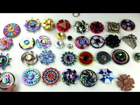 Tons of Round Fidget Spinners: Ferrris Wheels, Tires, Sheilds, Flowers, etc