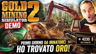 Finalmente Gold Mining Simulator 2! Provo la demo - Gameplay Ita