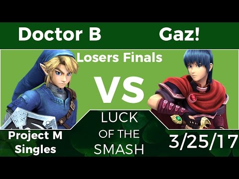LotS PM Singles - Doctor B (Link) vs. Gaz! (Marth) - Losers Finals