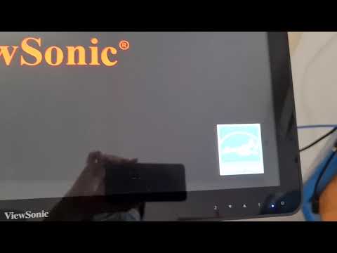 Monitorius ViewSonic 24" 16:9 (23,6") 1920 x 1080, SuperClear® VA, 10 taškų, PCAP su 200 nitų (lietimo modulis), VGA, HDMI, DisplayPort, 2 USB, garsiakalbiai, knygų stendo stilius video