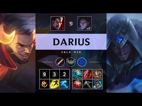 Darius Mid vs Sylas: Triple Kill, Dominating - EUW Challenger Patch 14.23