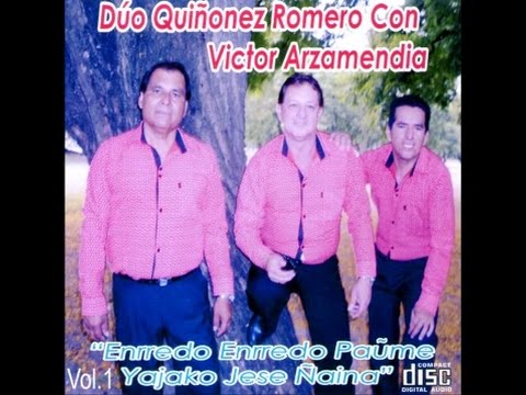 POLKAS ENGANCHADOS - DUO : QUIÑONEZ - ROMERO CON VICTOR ARZAMENDIA - CD COMPLETO