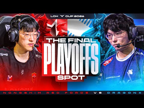 THE FINAL PLAYOFF'S SPOT - DRX VS NS - LCK CUP 2026