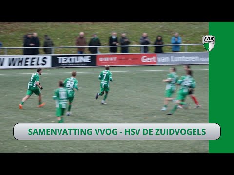 Samenvatting VVOG - HSV de Zuidvogels (3-1)
