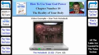 preview picture of video 'How To Use Your God Power® - Chapter 10 - Your Body Is Only A Representation (Part 2 of 72)'
