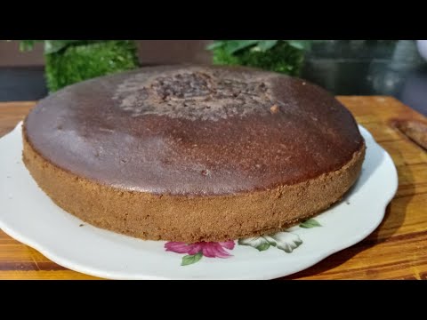 Easy Chocolate Cake Recipe Without Oven by @JabeenFoodRecipes
