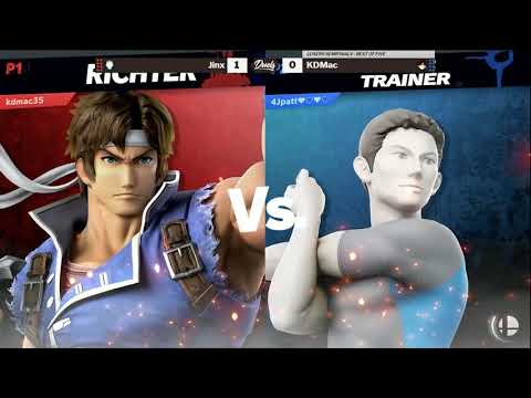 DDD30 SSBU Losers Semis - Jinx (Wii Fit Trainer) vs KDMac (Richter / Link)