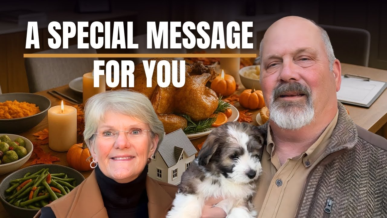 A Special Thanksgiving Message to All of You