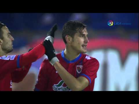 Resumen de CD Numancia (0-1) Deportivo Alavés